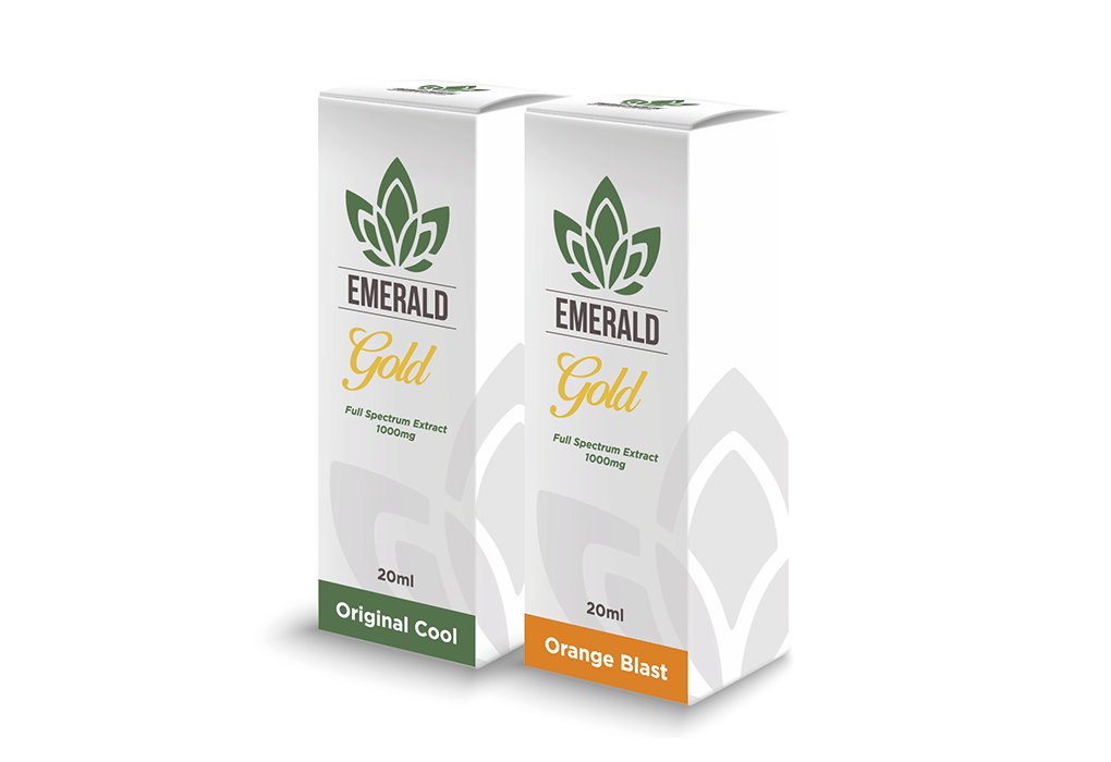 Emerald Gold 1000mg Cannabis Vape Liquid